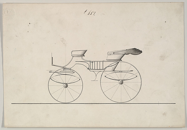 Design for Phaeton, no. 651