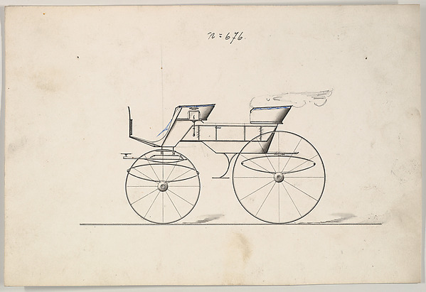 Design for Phaeton, no. 676