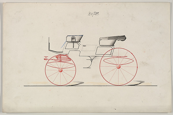 Design for Phaeton, no. 701