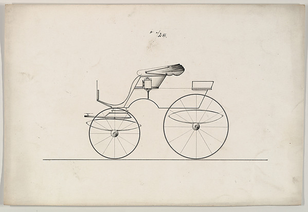 Design for Stanhope Phaeton, no. 724