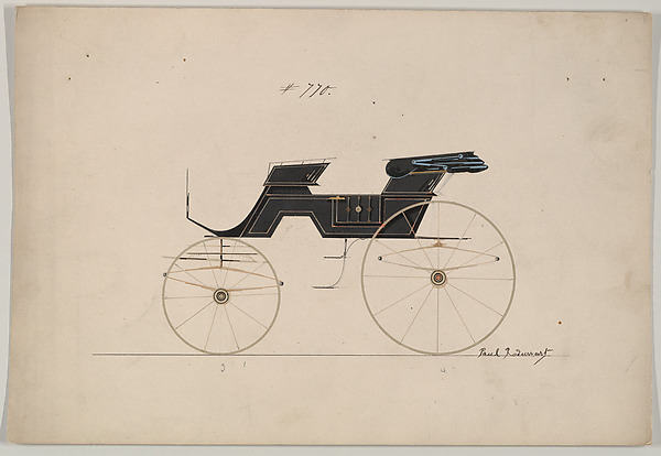 Design for Phaeton, no. 770