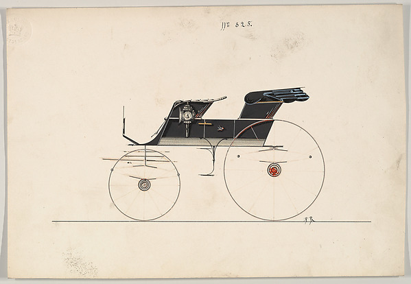 Design for Phaeton, no. 825