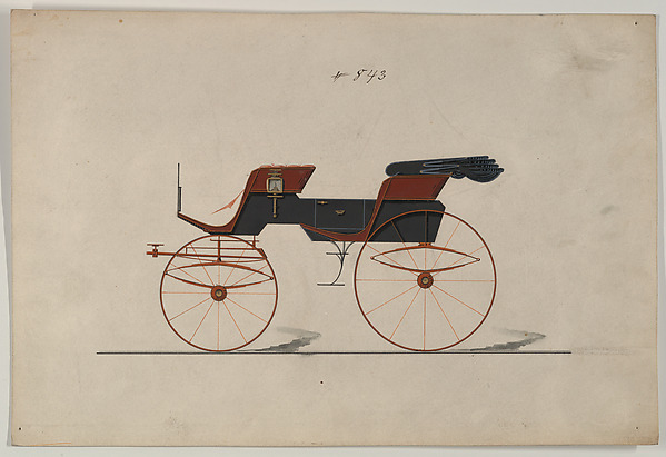 Design for Phaeton, no. 843