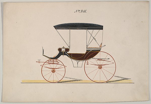 Design for Park Phaeton, no. 916