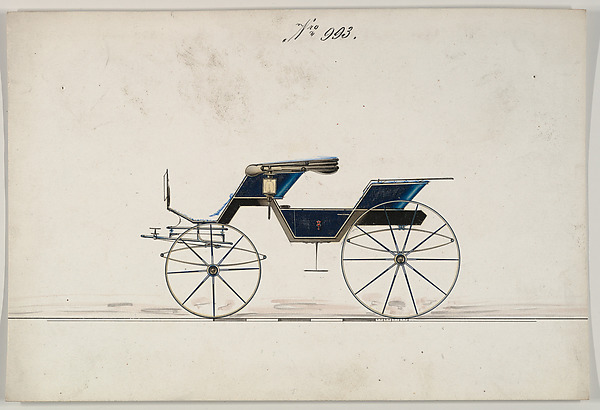 Design for Phaeton, no. 993
