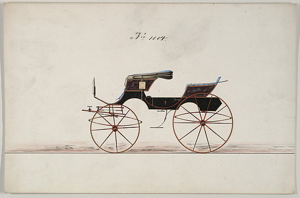 Design for Phaeton, no. 1004