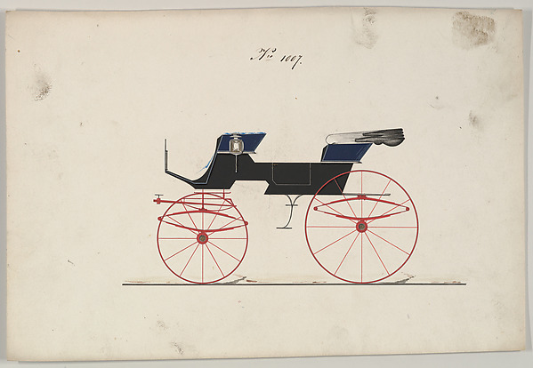 Design for Phaeton, no. 1007