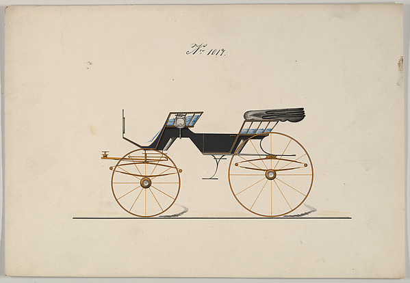 Design for Phaeton, no. 1017