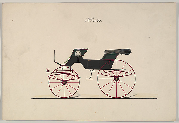 Design for Phaeton, no. 1031