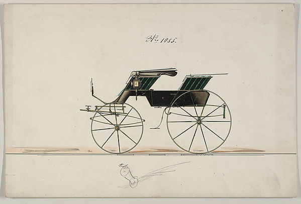Design for Phaeton, no. 1055