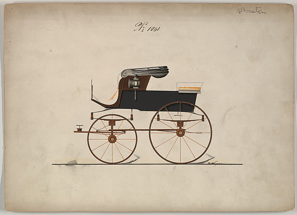 Design for Stanhope Phaeton, no. 1061