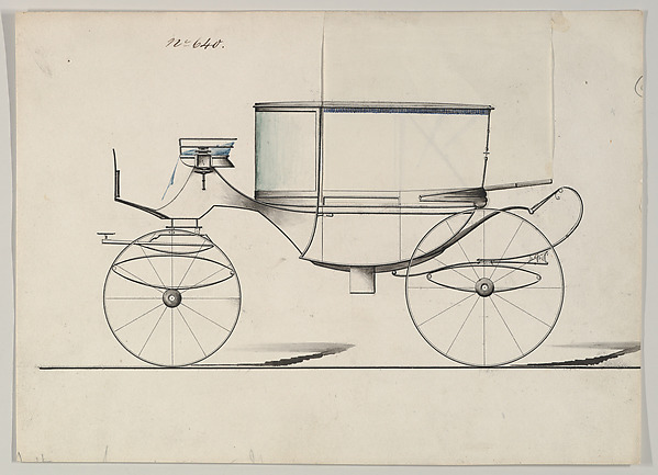 Design for Landau Clarence, no. 640