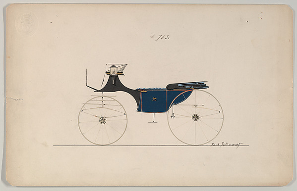 Design for Landaulet, no. 763