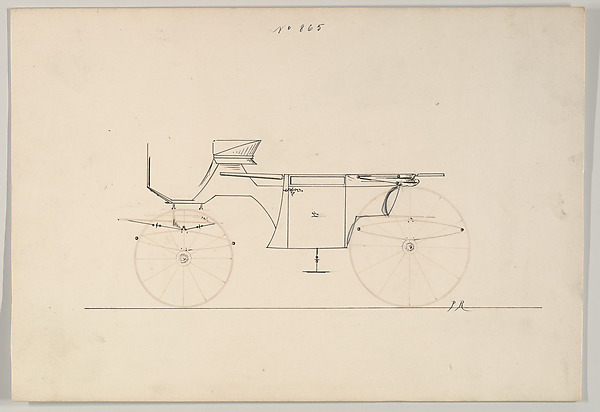 Design for Landaulet, no. 865
