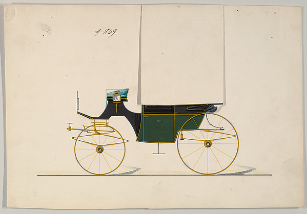 Design for Landaulet, no. 869
