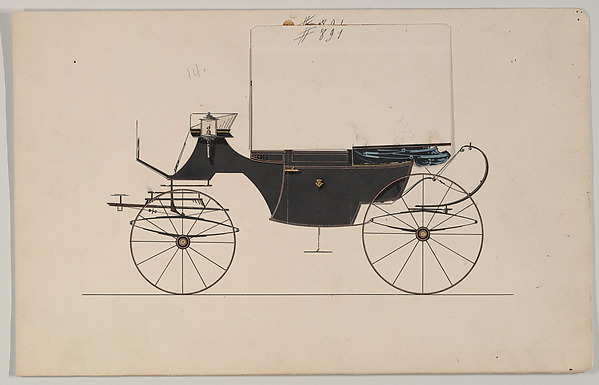Design for Landaulet, no. 891