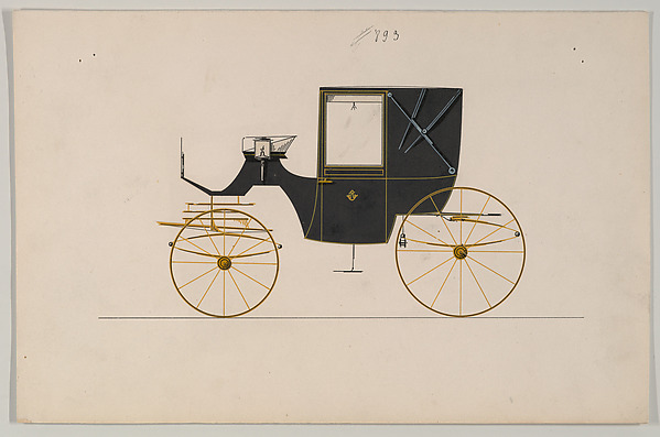 Design for Landaulet, no. 893