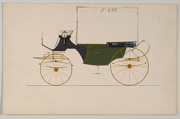 Design for Landaulet, no. 895