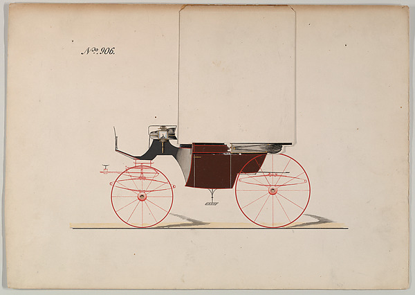 Design for Landaulet, no. 906