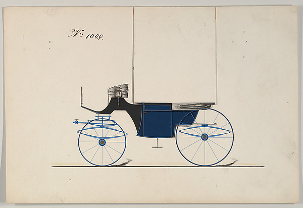 Design for Landaulet, no. 1009