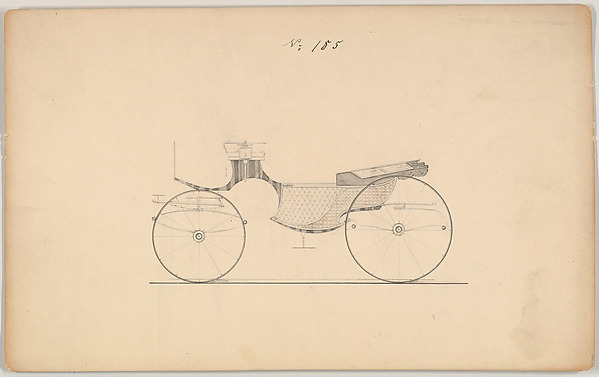 Design for Landaulet, no. 185