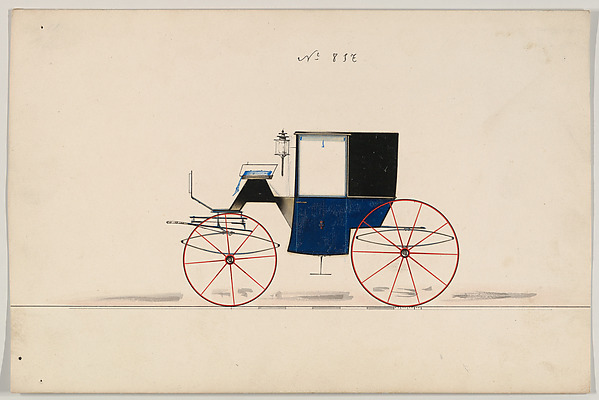 Design for Brougham, no. 837