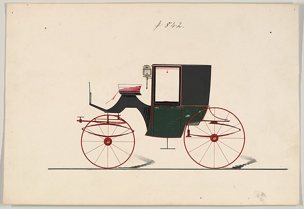 Design for Brougham, no. 842