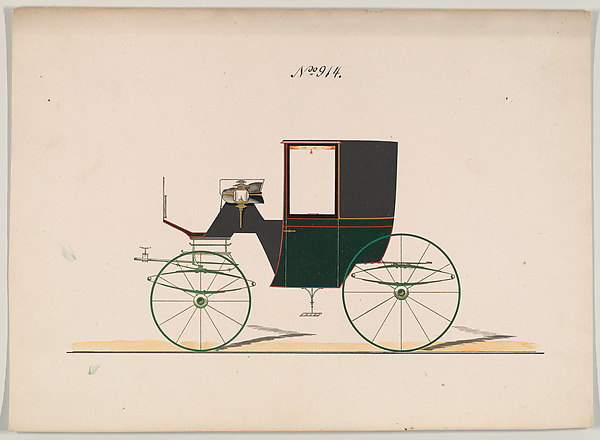 Design for Brougham, no. 914
