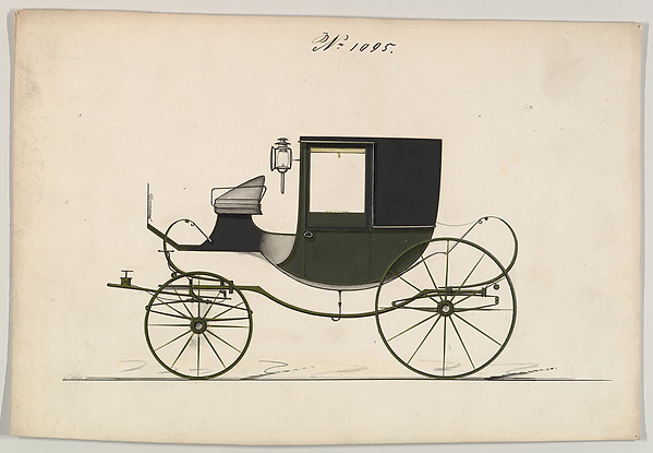 Design for Chariot D'Orsay, no. 1095