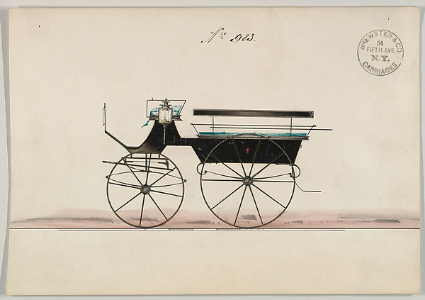 Design for Wagonette or Omnibus, no. 983