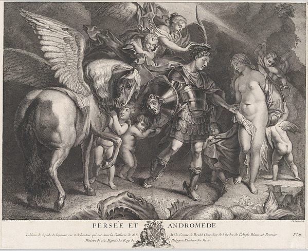 Perseus and Andromeda by Pierre François Tardieu, The Metropolitan Museum of Art