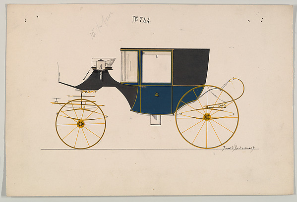 Design for Coupé, no. 744
