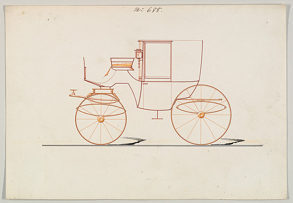 Design for Coupé, no. 688