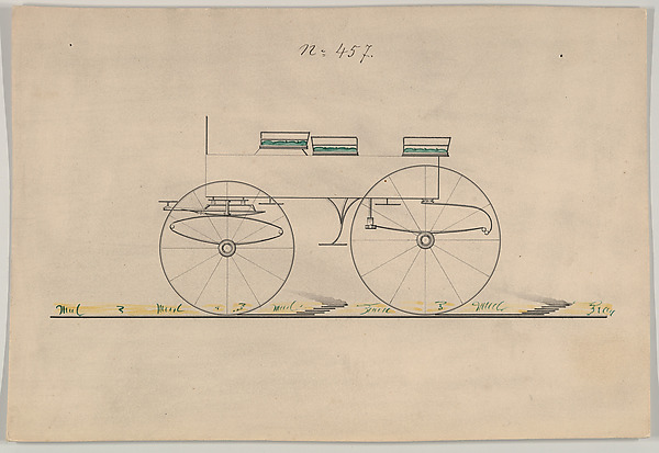 Design for Wagon, no. 457