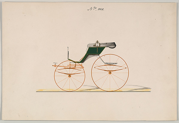 Design for Unclassified Carriage, no. 908