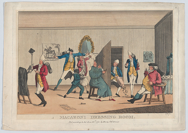 A Macaroni Dressing Room