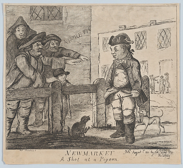 Newmarket: A Shot at a Pigeon