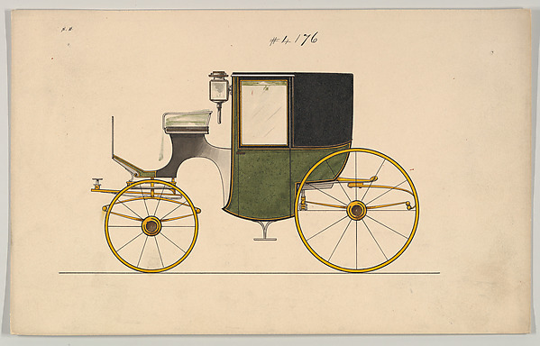 Design for Brougham, no. 4176