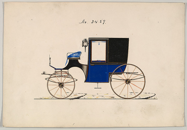 Design for Brougham, no. 3489