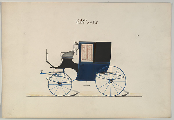 Design for Brougham, no. 3082