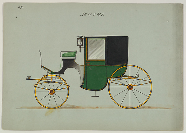 Design for Brougham, no. 4041