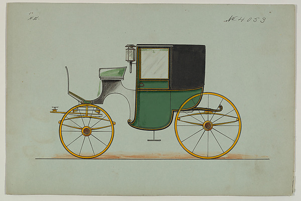 Design for Brougham, no. 4053