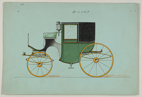 Design for Brougham, no. 4063