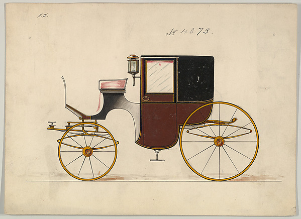 Design for Brougham, no. 4073