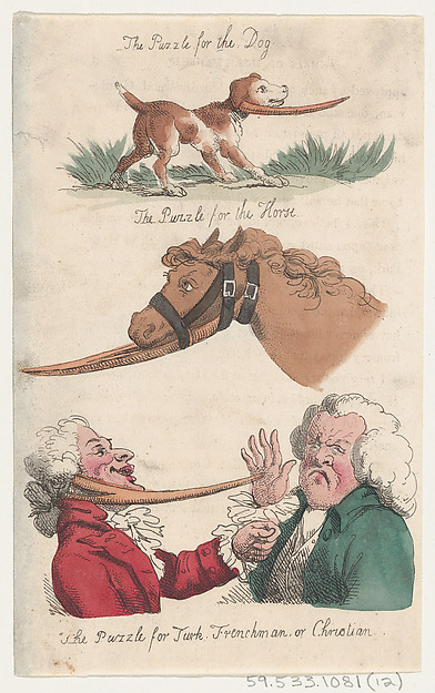 The Puzzle for the Dog; The Puzzle for the Horse; The Puzzle for Turk, Frenchman, or Christian