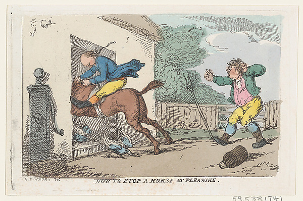 How to Stop a Horse at Pleasure