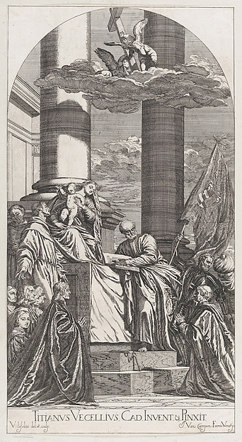 The Pesaro Madonna by Valentin Lefebvre