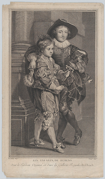 Portrait of Rubens' sons, Albert and Nikolaus