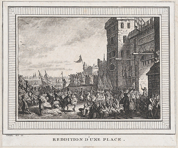 Reddition d'une place