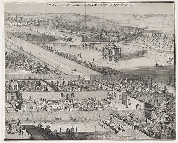Detail of the Park at Enghien (right half)